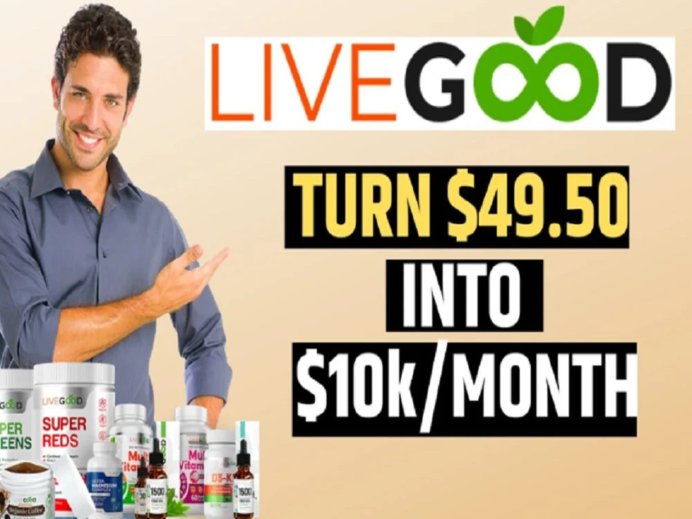 Secure your future, get paid without selling!! Join LiveGood!